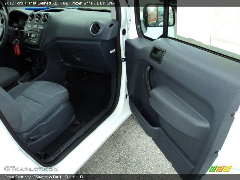 Frozen White / Dark Grey 2012 Ford Transit Connect XLT Van