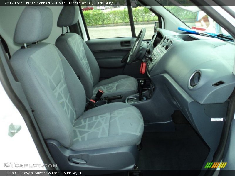 Frozen White / Dark Grey 2012 Ford Transit Connect XLT Van
