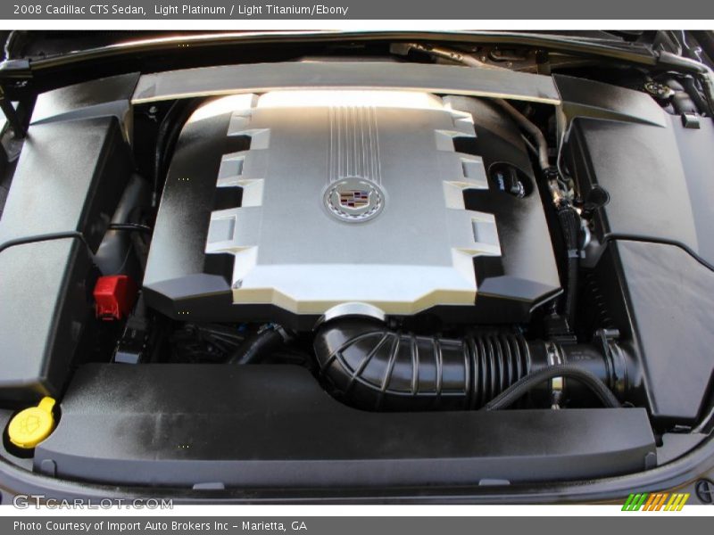Light Platinum / Light Titanium/Ebony 2008 Cadillac CTS Sedan