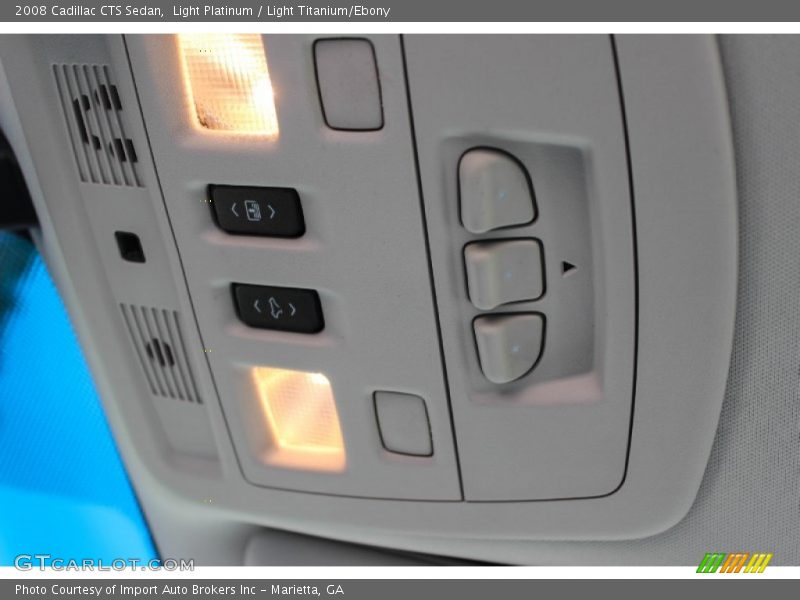 Light Platinum / Light Titanium/Ebony 2008 Cadillac CTS Sedan
