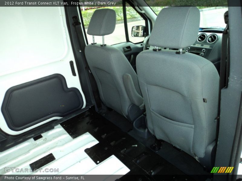 Frozen White / Dark Grey 2012 Ford Transit Connect XLT Van