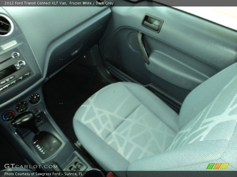 Frozen White / Dark Grey 2012 Ford Transit Connect XLT Van