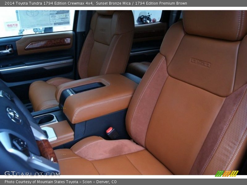 Sunset Bronze Mica / 1794 Edition Premium Brown 2014 Toyota Tundra 1794 Edition Crewmax 4x4