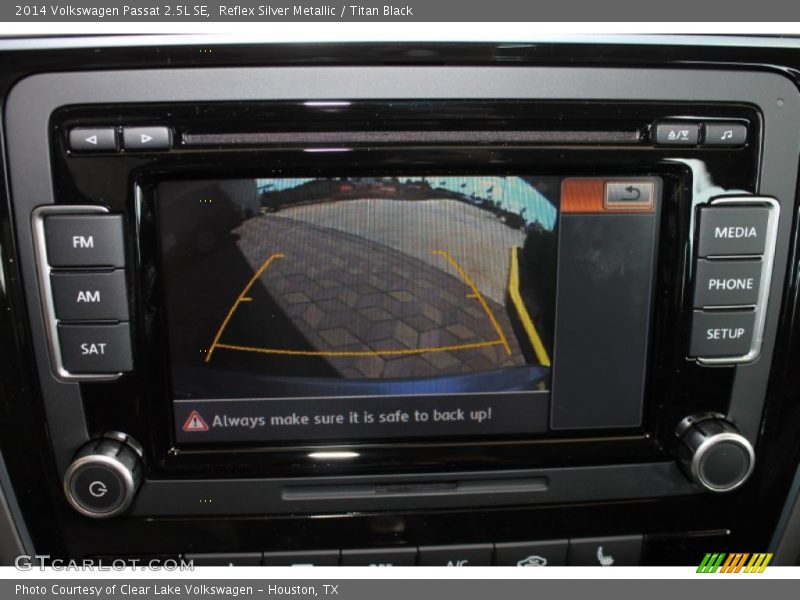 Reflex Silver Metallic / Titan Black 2014 Volkswagen Passat 2.5L SE