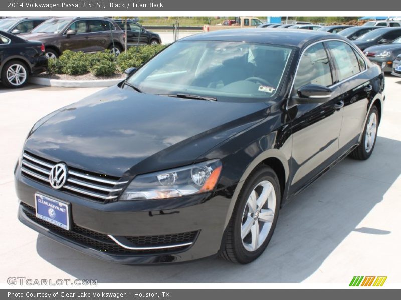 Black / Titan Black 2014 Volkswagen Passat 2.5L SE