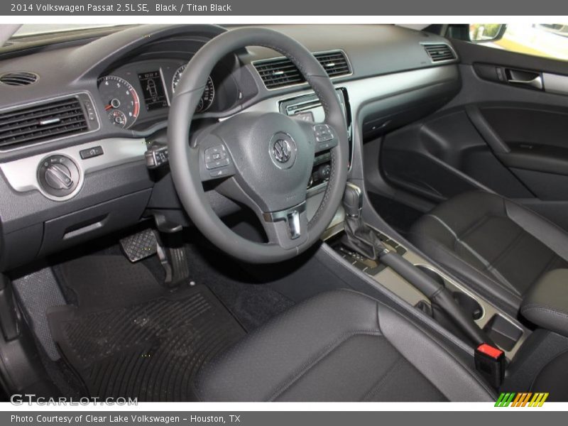 Black / Titan Black 2014 Volkswagen Passat 2.5L SE