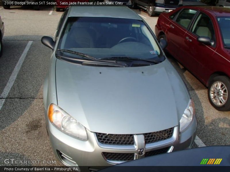 Satin Jade Pearlcoat / Dark Slate Grey 2006 Dodge Stratus SXT Sedan