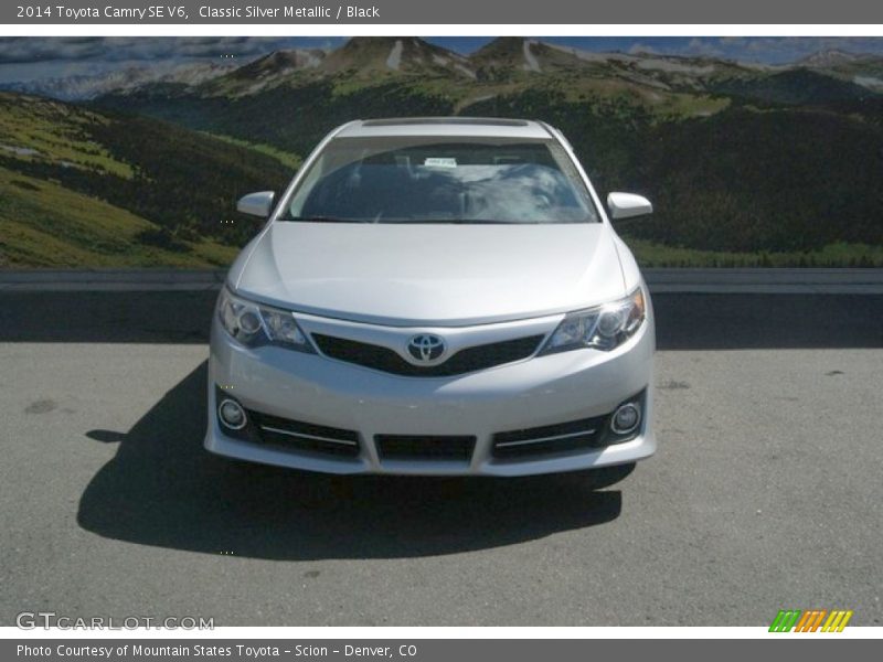 Classic Silver Metallic / Black 2014 Toyota Camry SE V6