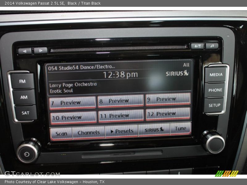 Black / Titan Black 2014 Volkswagen Passat 2.5L SE