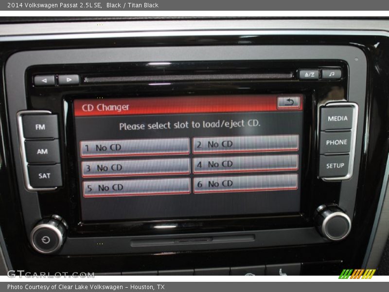 Black / Titan Black 2014 Volkswagen Passat 2.5L SE