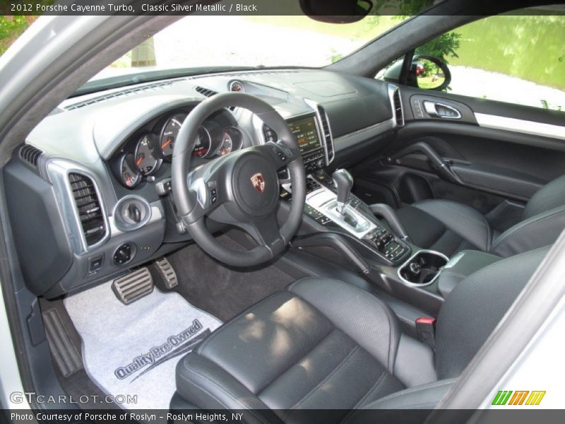  2012 Cayenne Turbo Black Interior