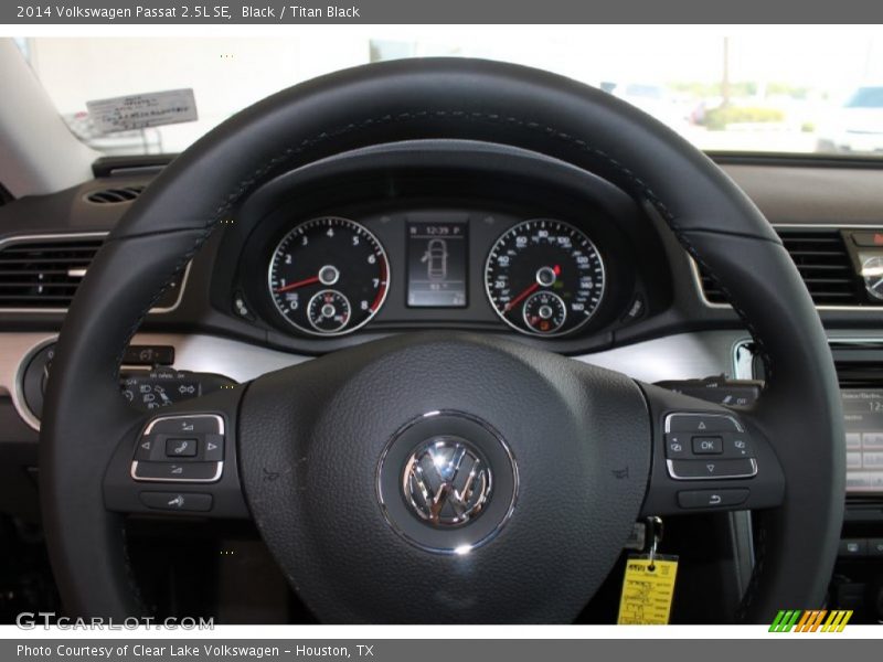Black / Titan Black 2014 Volkswagen Passat 2.5L SE