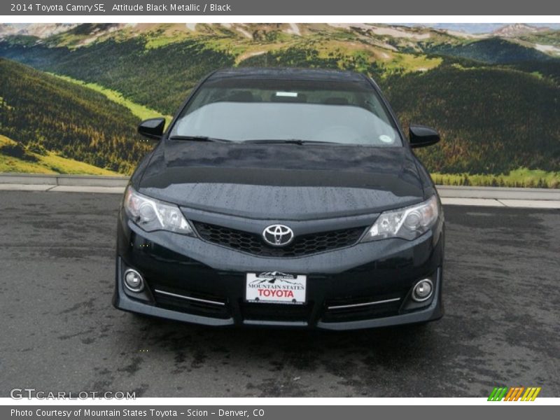 Attitude Black Metallic / Black 2014 Toyota Camry SE