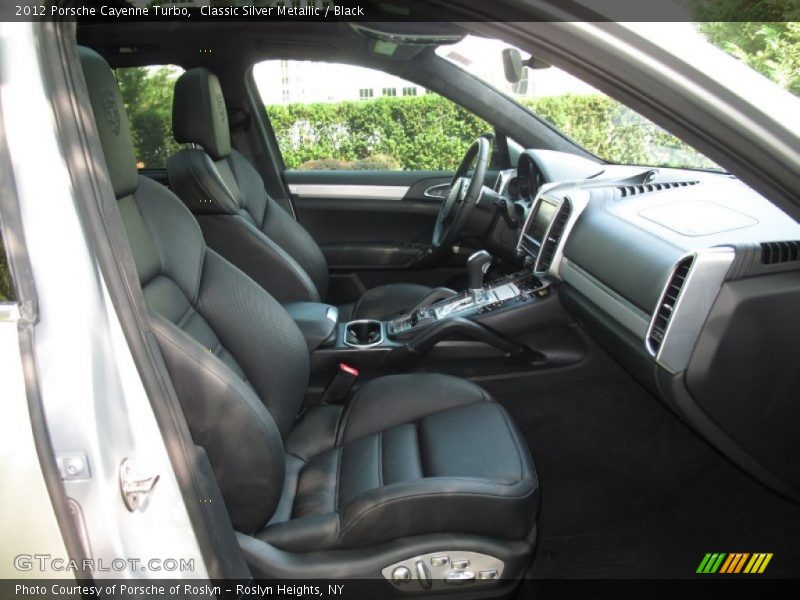 Front Seat of 2012 Cayenne Turbo