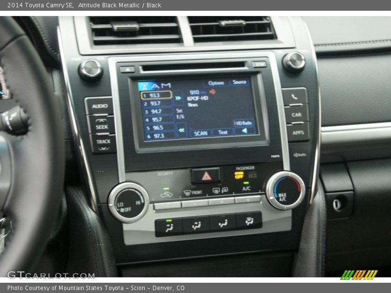 Attitude Black Metallic / Black 2014 Toyota Camry SE