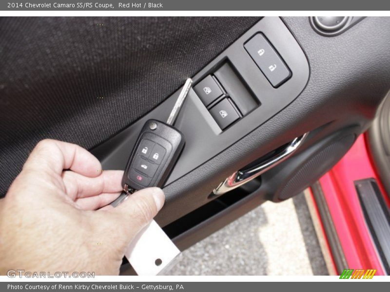 Red Hot / Black 2014 Chevrolet Camaro SS/RS Coupe
