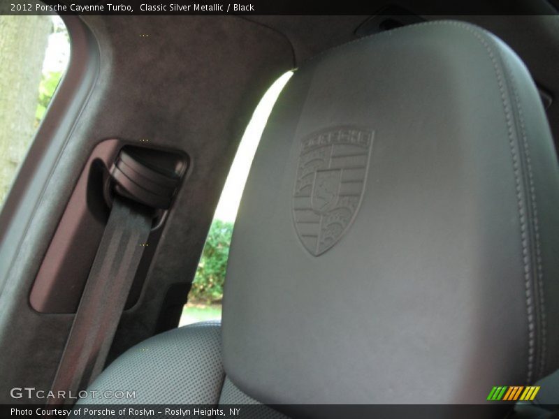Classic Silver Metallic / Black 2012 Porsche Cayenne Turbo