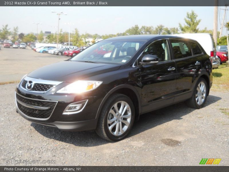 Brilliant Black / Black 2012 Mazda CX-9 Grand Touring AWD