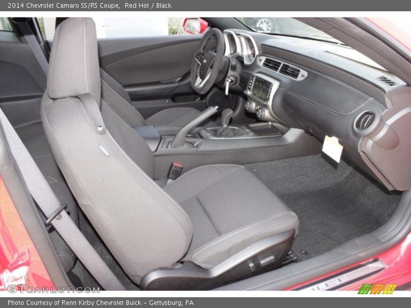  2014 Camaro SS/RS Coupe Black Interior