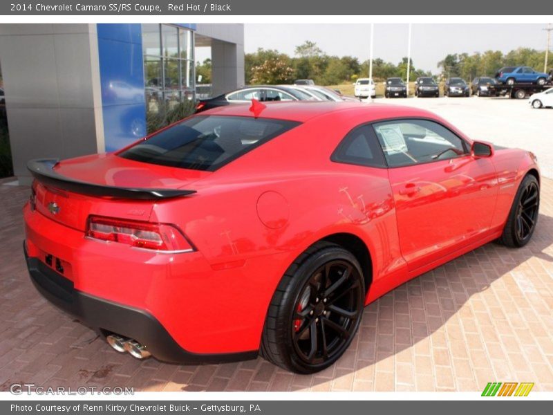 Red Hot / Black 2014 Chevrolet Camaro SS/RS Coupe