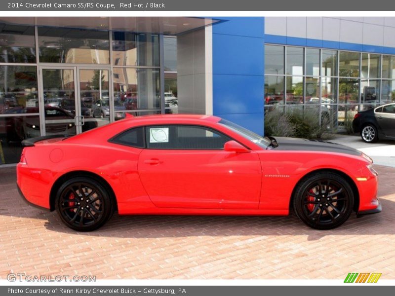 Red Hot / Black 2014 Chevrolet Camaro SS/RS Coupe