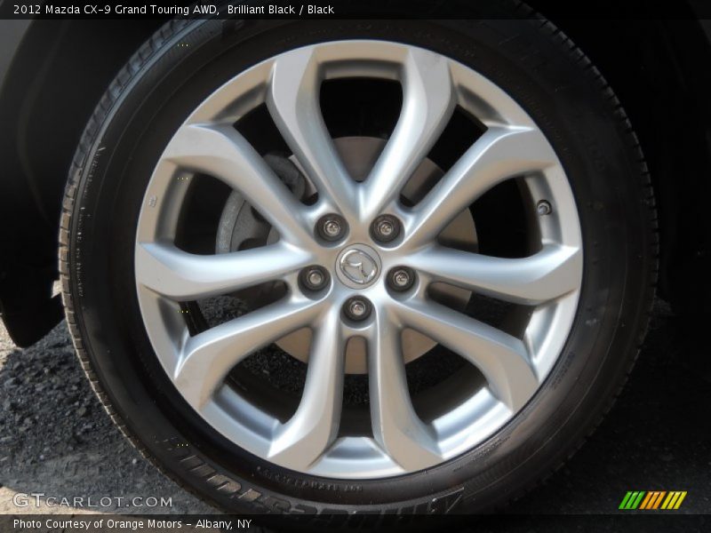Brilliant Black / Black 2012 Mazda CX-9 Grand Touring AWD
