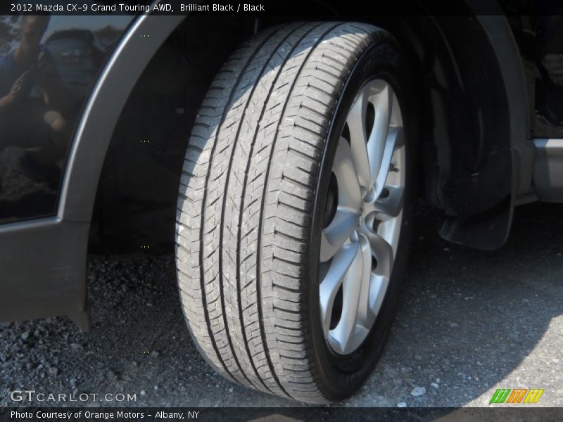 Brilliant Black / Black 2012 Mazda CX-9 Grand Touring AWD