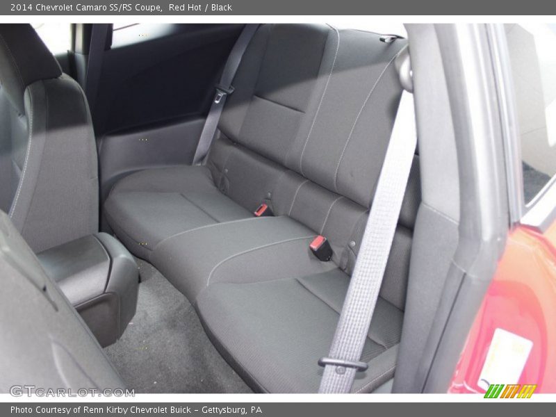 Rear Seat of 2014 Camaro SS/RS Coupe