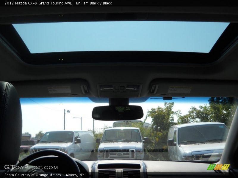 Brilliant Black / Black 2012 Mazda CX-9 Grand Touring AWD