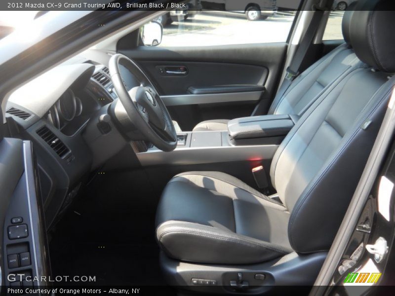 Brilliant Black / Black 2012 Mazda CX-9 Grand Touring AWD