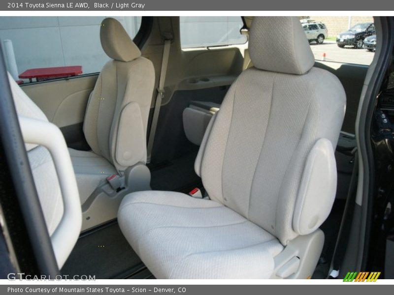 Black / Light Gray 2014 Toyota Sienna LE AWD