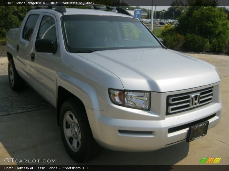 Billet Silver Metallic / Black 2007 Honda Ridgeline RT