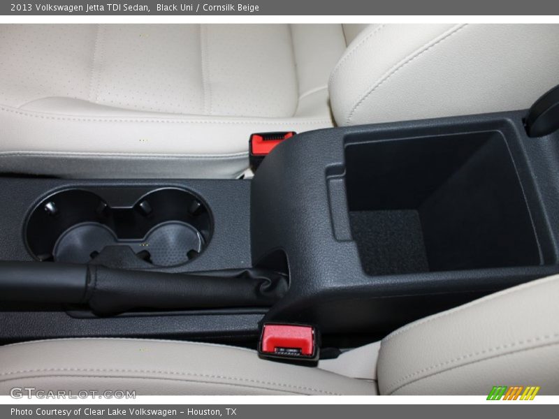 Black Uni / Cornsilk Beige 2013 Volkswagen Jetta TDI Sedan