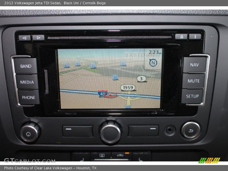 Black Uni / Cornsilk Beige 2013 Volkswagen Jetta TDI Sedan