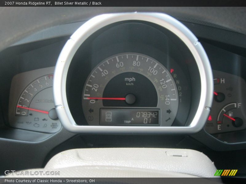 Billet Silver Metallic / Black 2007 Honda Ridgeline RT