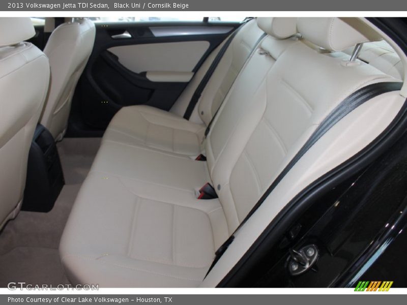 Black Uni / Cornsilk Beige 2013 Volkswagen Jetta TDI Sedan