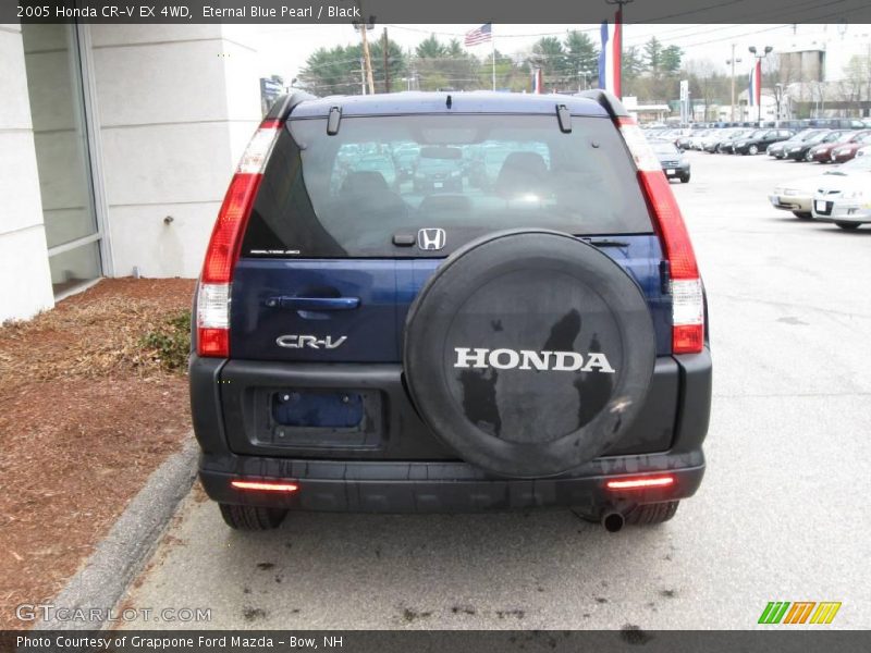 Eternal Blue Pearl / Black 2005 Honda CR-V EX 4WD