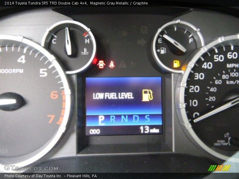 Magnetic Gray Metallic / Graphite 2014 Toyota Tundra SR5 TRD Double Cab 4x4