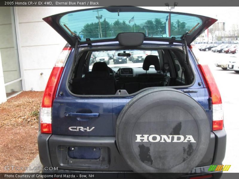 Eternal Blue Pearl / Black 2005 Honda CR-V EX 4WD