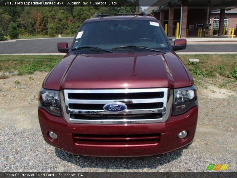 Autumn Red / Charcoal Black 2013 Ford Expedition Limited 4x4
