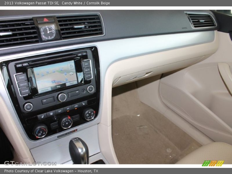 Candy White / Cornsilk Beige 2013 Volkswagen Passat TDI SE
