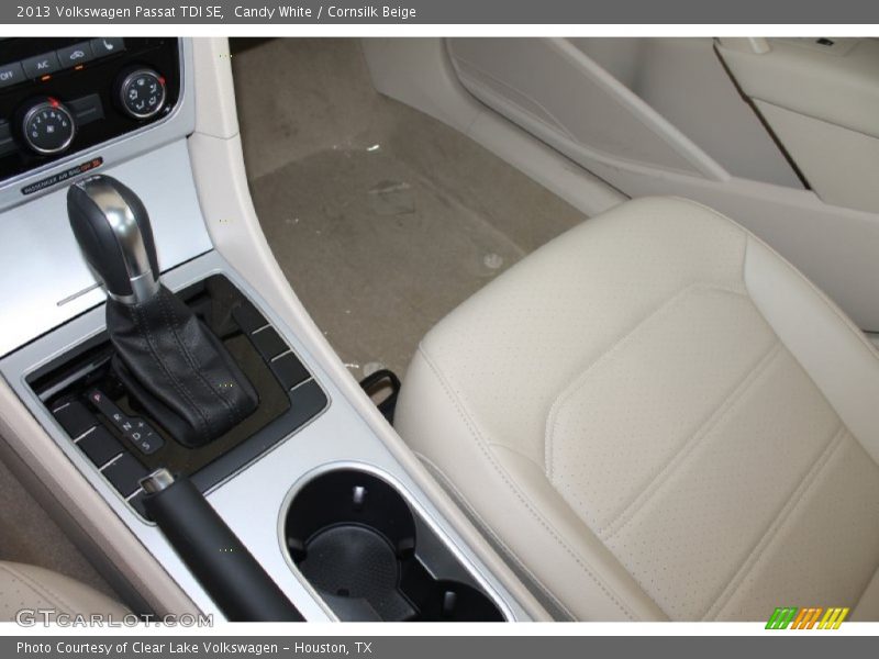 Candy White / Cornsilk Beige 2013 Volkswagen Passat TDI SE