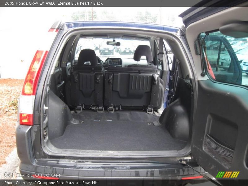 Eternal Blue Pearl / Black 2005 Honda CR-V EX 4WD