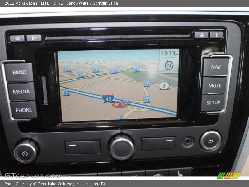 Candy White / Cornsilk Beige 2013 Volkswagen Passat TDI SE