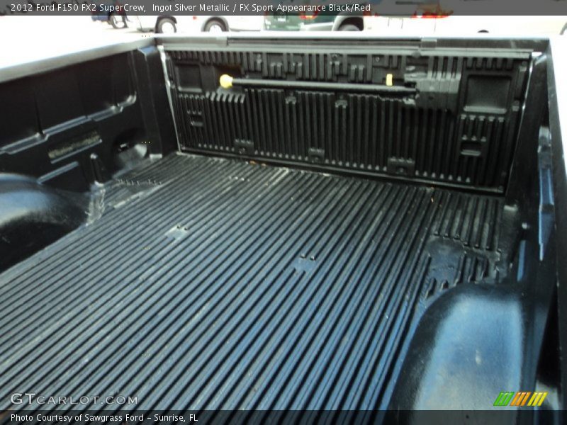 Ingot Silver Metallic / FX Sport Appearance Black/Red 2012 Ford F150 FX2 SuperCrew