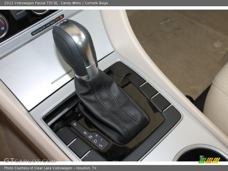 Candy White / Cornsilk Beige 2013 Volkswagen Passat TDI SE