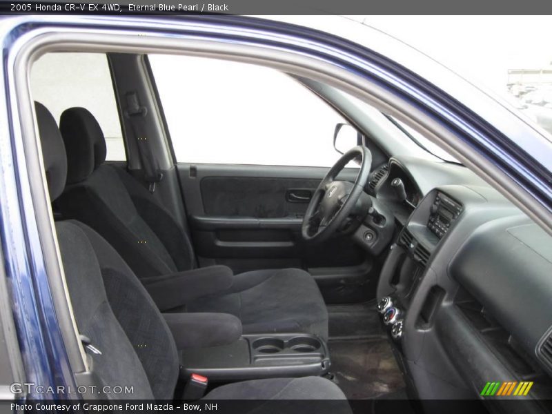 Eternal Blue Pearl / Black 2005 Honda CR-V EX 4WD