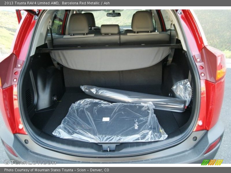 Barcelona Red Metallic / Ash 2013 Toyota RAV4 Limited AWD