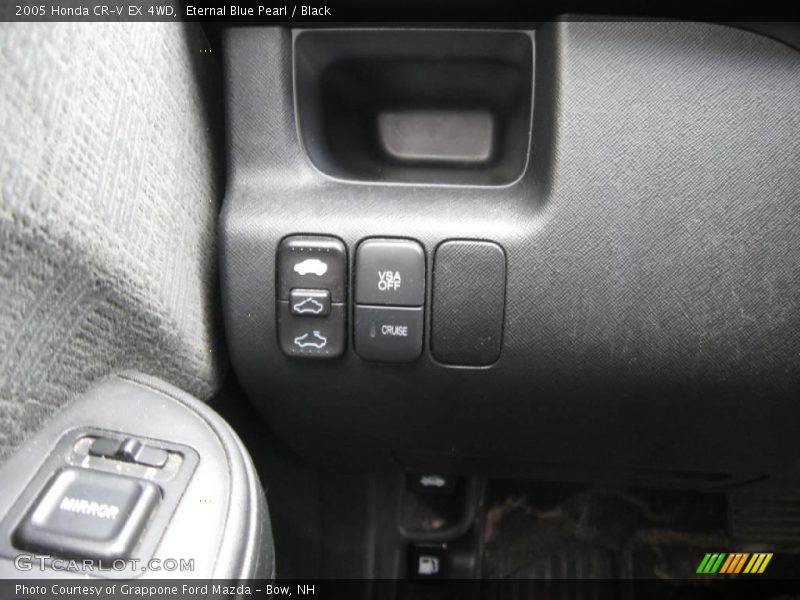 Eternal Blue Pearl / Black 2005 Honda CR-V EX 4WD
