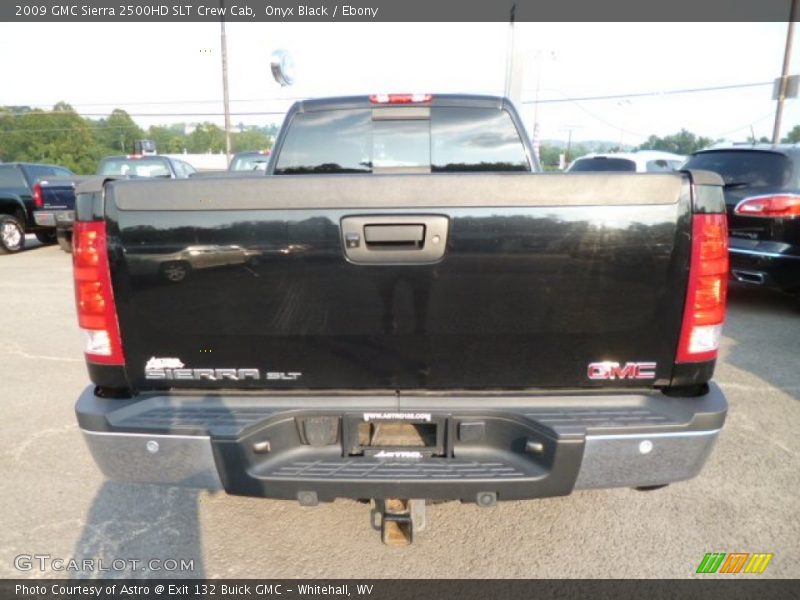 Onyx Black / Ebony 2009 GMC Sierra 2500HD SLT Crew Cab